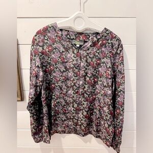 Vintage Two Roads Silk Floral Blouse – Size 15